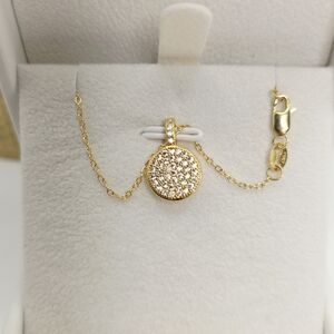 ✨️Luxury Moissanite Gold Pendant Necklace✨️